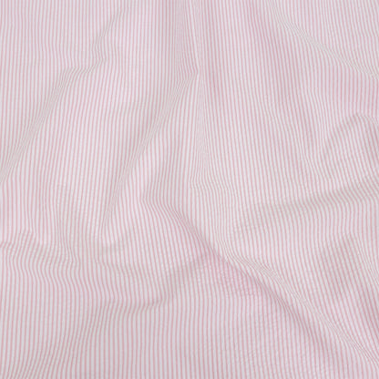 Brasilia Pink Striped Organic Cotton Seersucker