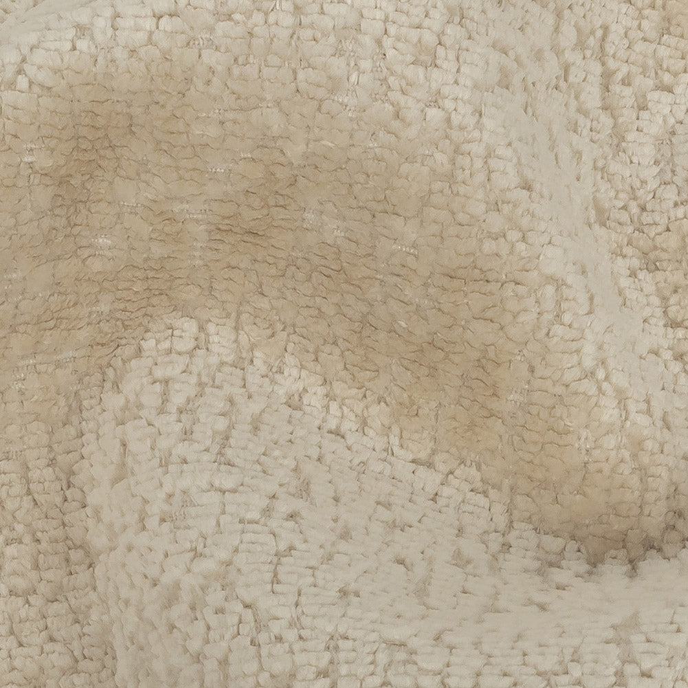 Crypton Hesse Custard Tactile Polyester Chenille - Detail