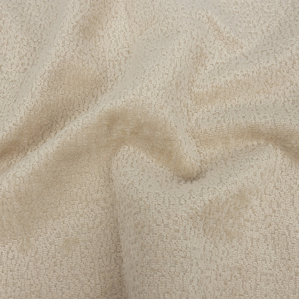 Crypton Hesse Custard Tactile Polyester Chenille