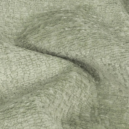 Crypton Hesse Sea Green Tactile Polyester Chenille Detail
