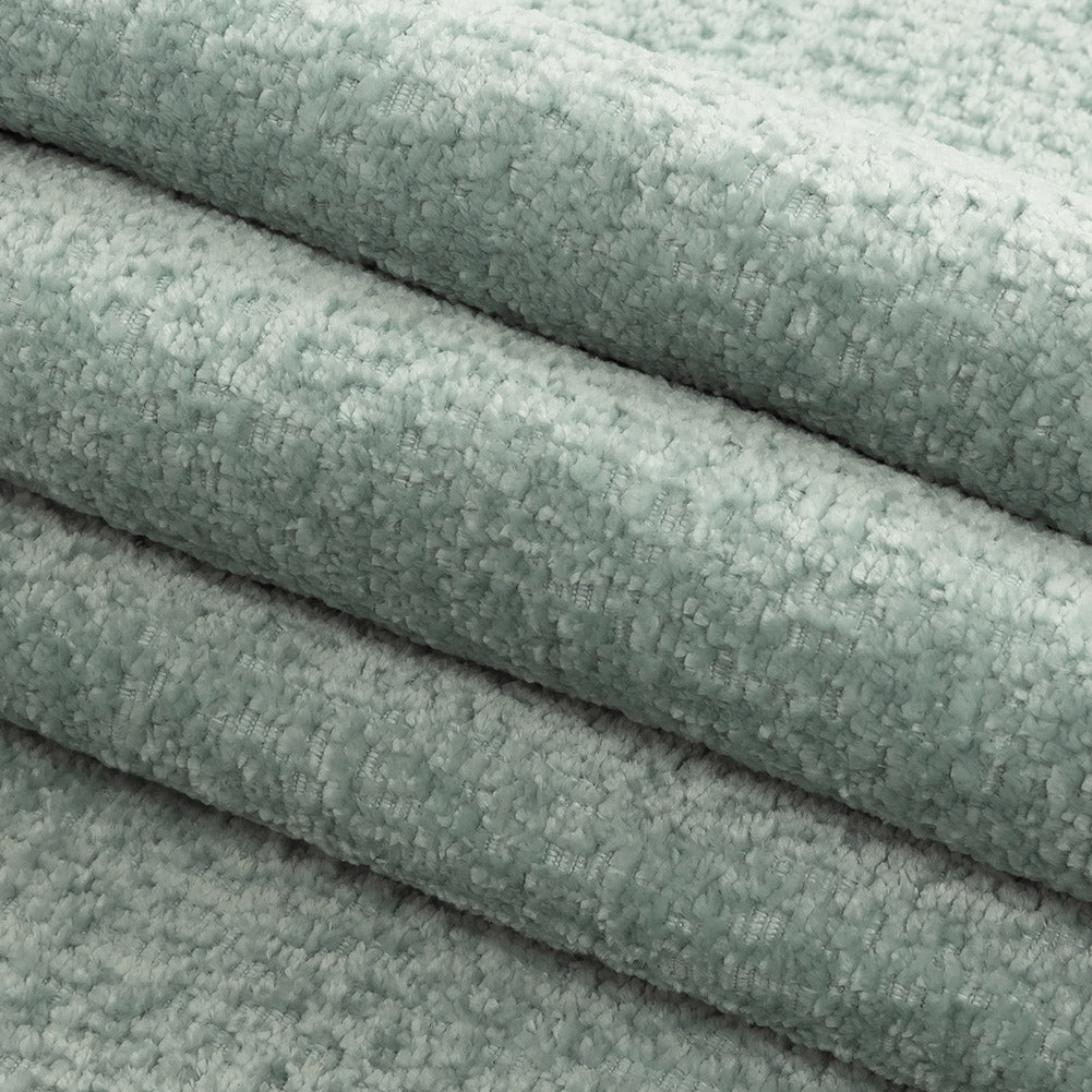 Crypton Hesse Aqua Tactile Polyester Chenille - Folded