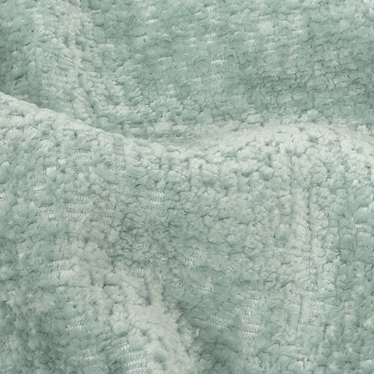Crypton Hesse Aqua Tactile Polyester Chenille - Detail