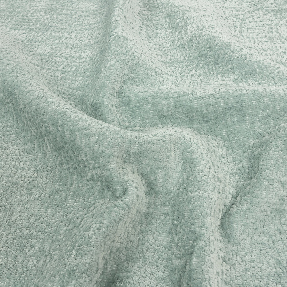 Crypton Hesse Aqua Tactile Polyester Chenille