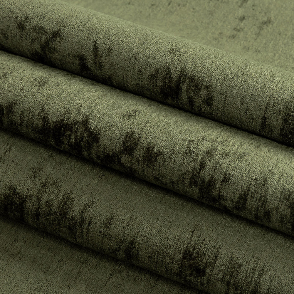 Crypton Moss Polyester Chenille Folded