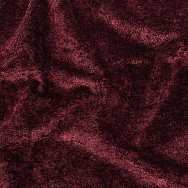 Crypton Lush Burgundy Polyester Chenille
