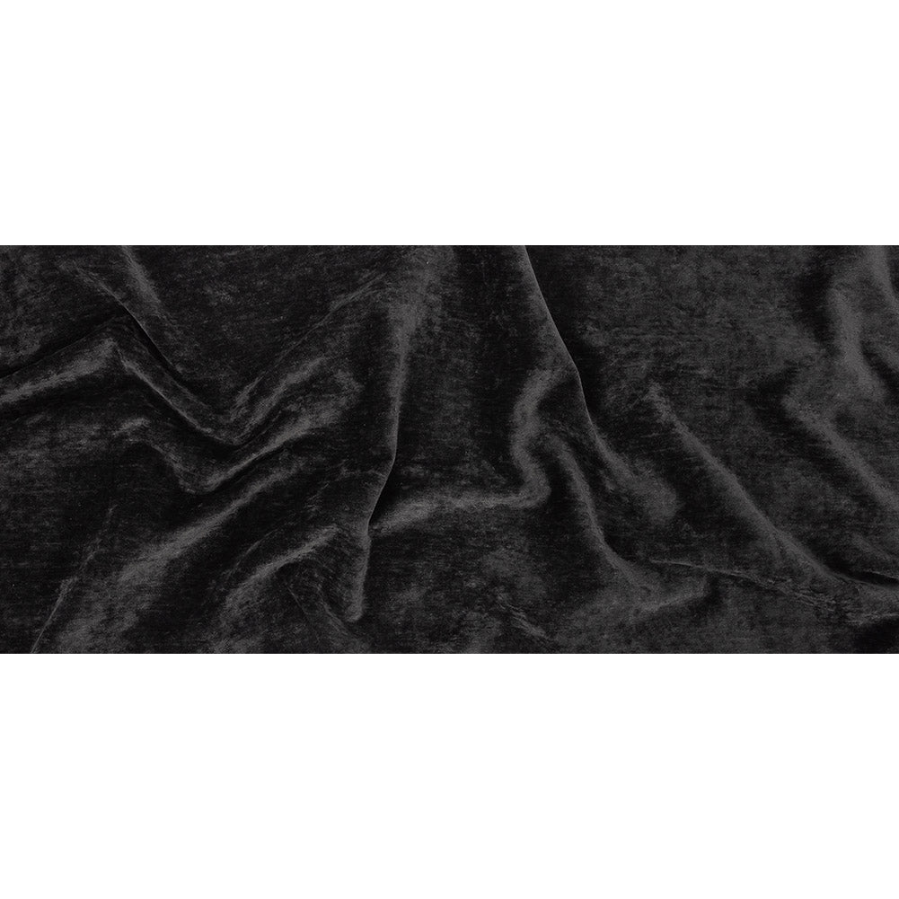 Crypton Lush Ebony Polyester Chenille - Full