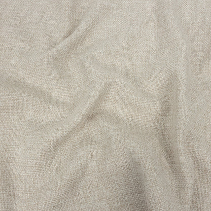 Crystal Gray Basketwoven Polyester and Cotton Home Decor Fabric