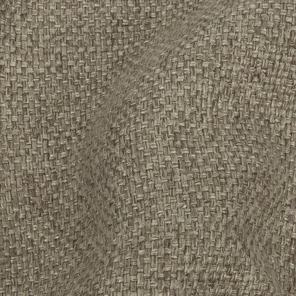 Roasted Cashew Basketwoven Polyester and Cotton Home Decor Fabric - Detail