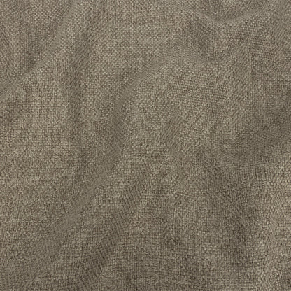 Roasted Cashew Basketwoven Polyester and Cotton Home Decor Fabric