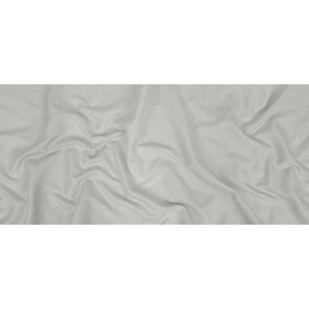 Silver Minute Diamond Blended Polyester Jacquard - Full