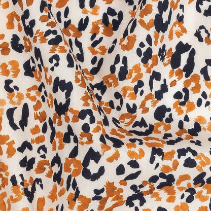 Mood Exclusive Orange Magnificent Motley Cotton Poplin Detail