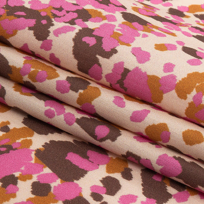 Mood Exclusive Pink Sunspot Soul Cotton Poplin - Folded