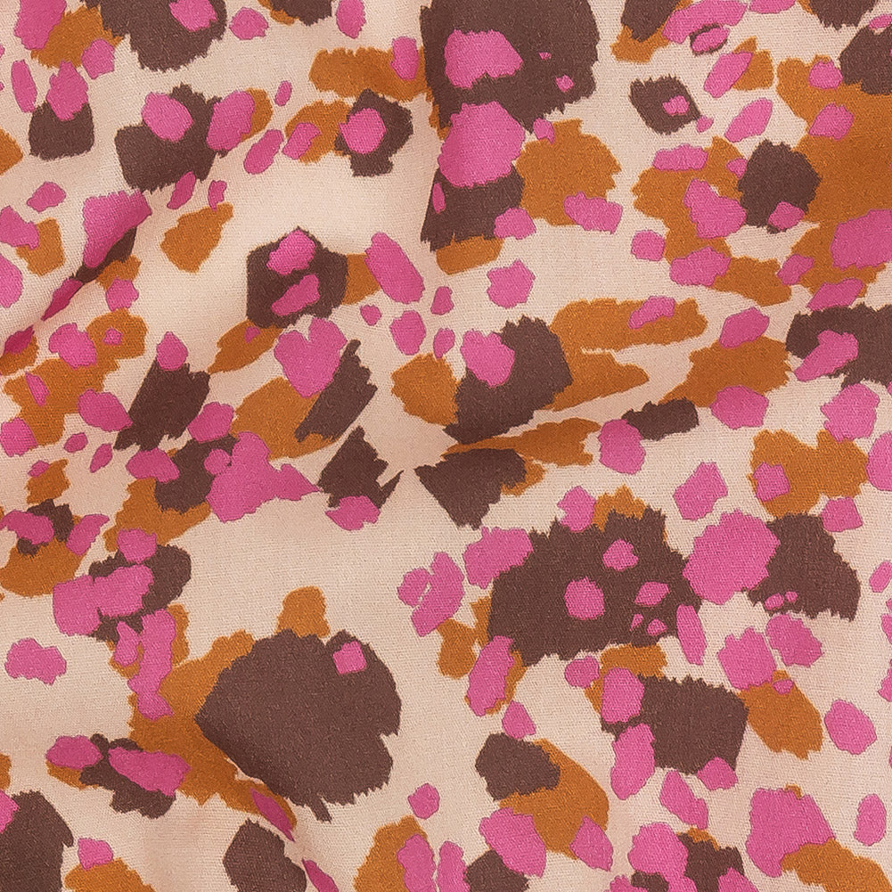 Mood Exclusive Pink Sunspot Soul Cotton Poplin - Detail