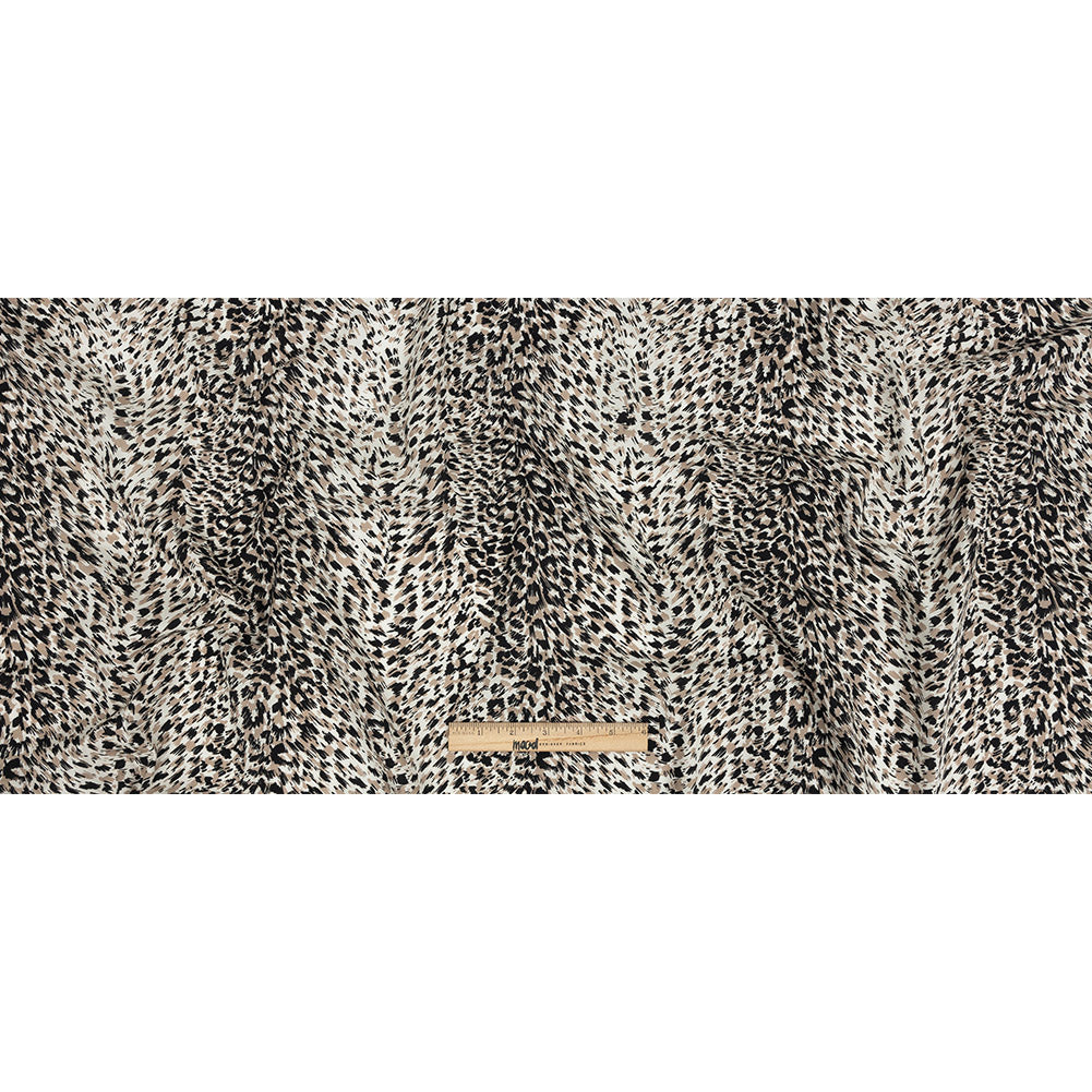 Mood Exclusive Beige Fanciful Furs Cotton Poplin - Full