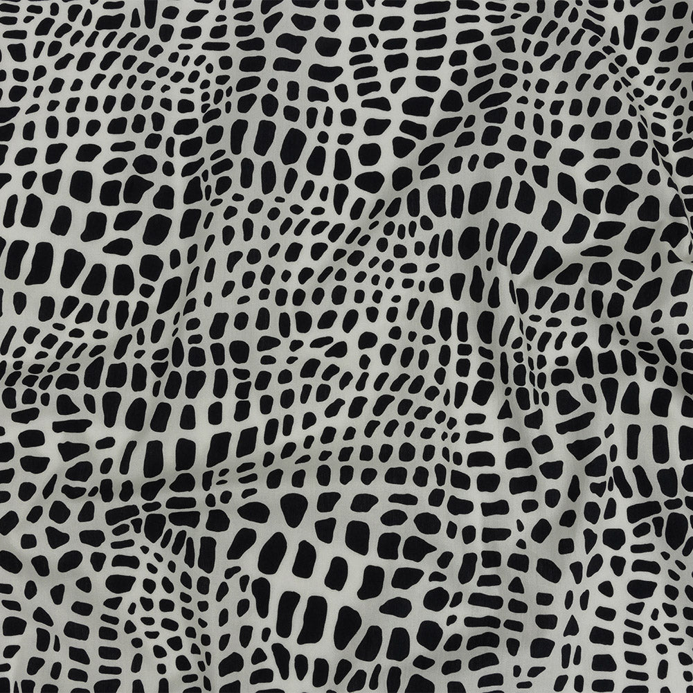 Mood Exclusive Black Got Spots Cotton Poplin