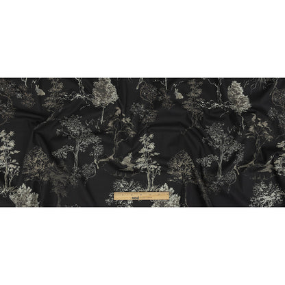 Mood Exclusive Smoke Old Growth Stretch Cotton Poplin - Full