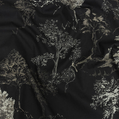 Mood Exclusive Smoke Old Growth Stretch Cotton Poplin