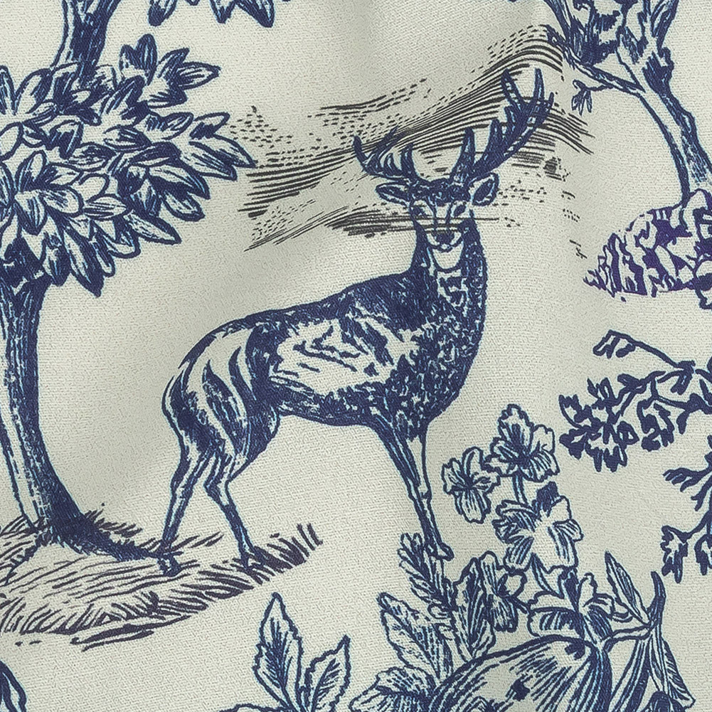 Mood Exclusive White Tender Tableau Stretch Cotton Poplin Detail