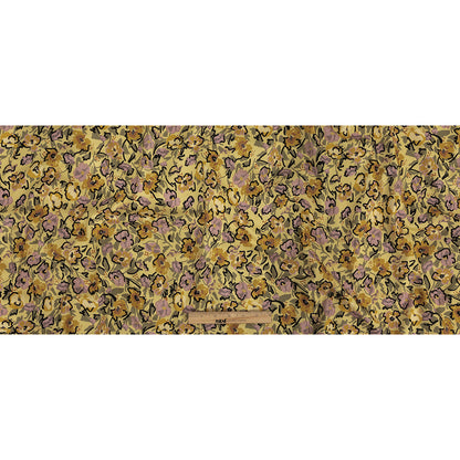 Mood Exclusive Mellow Yellow Merry Marigolds Stretch Brushed Cotton - Full