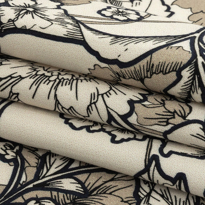 Mood Exclusive Achromic Aspirations Stretch Cotton Sateen - Folded