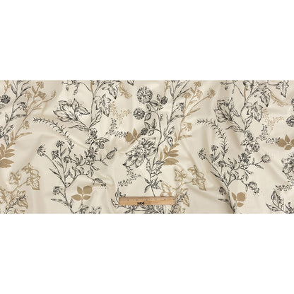 Mood Exclusive Pale Beige Curious Consideration Stretch Cotton Sateen - Full