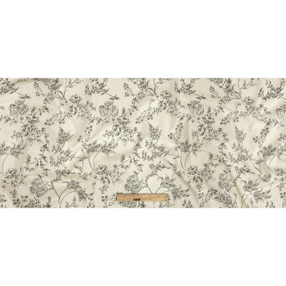 Mood Exclusive Ivory Organic Delineation Stretch Cotton Sateen Full