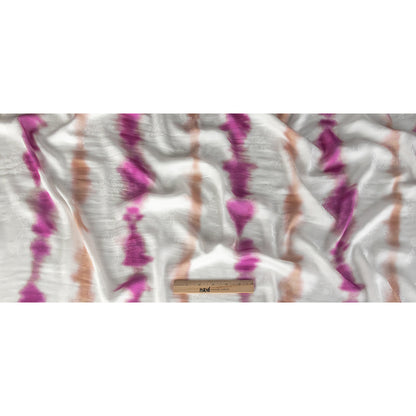 Mood Exclusive Violet Cloud Writing Flowery Viscose Jacquard - Full