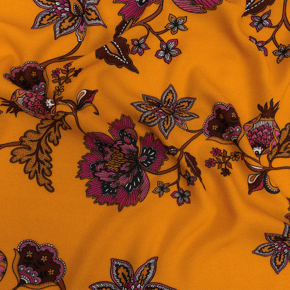 Mood Exclusive Festive Floromancy Viscose Crepe