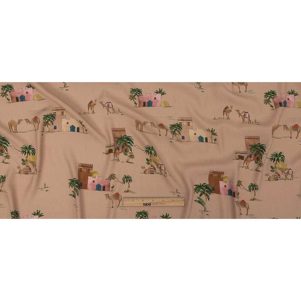 Mood Exclusive Beige Bactrian Expedition Sustainable Viscose Woven - Full
