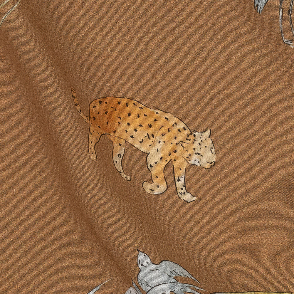 Mood Exclusive Beige Savanna Spectacle Sustainable Viscose Woven - Detail