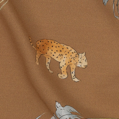 Mood Exclusive Beige Savanna Spectacle Sustainable Viscose Woven - Detail