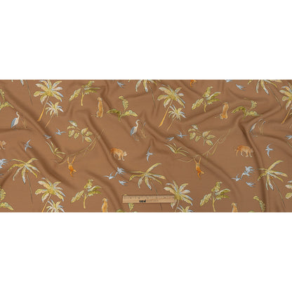 Mood Exclusive Beige Savanna Spectacle Sustainable Viscose Woven - Full