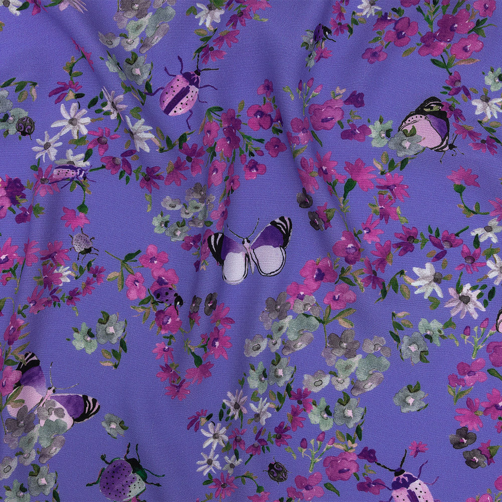 Mood Exclusive Lavender Mariposa Oasis Sustainable Viscose Woven