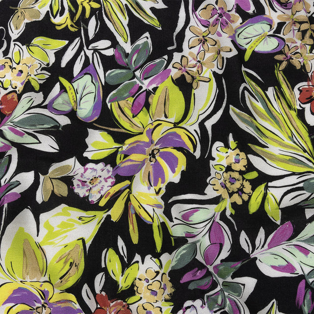 Mood Exclusive Black Greenhouse Gala Sustainable Viscose Woven