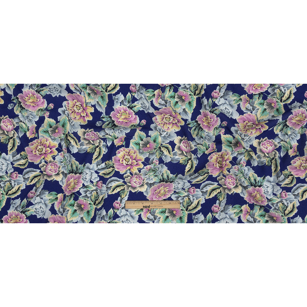 Mood Exclusive Royal Antique Rose Petals Gauzy Viscose Crepe - Full