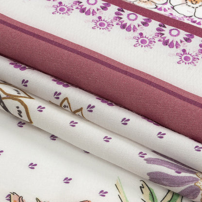 Mood Exclusive The Secret Garden Viscose Twill - Folded