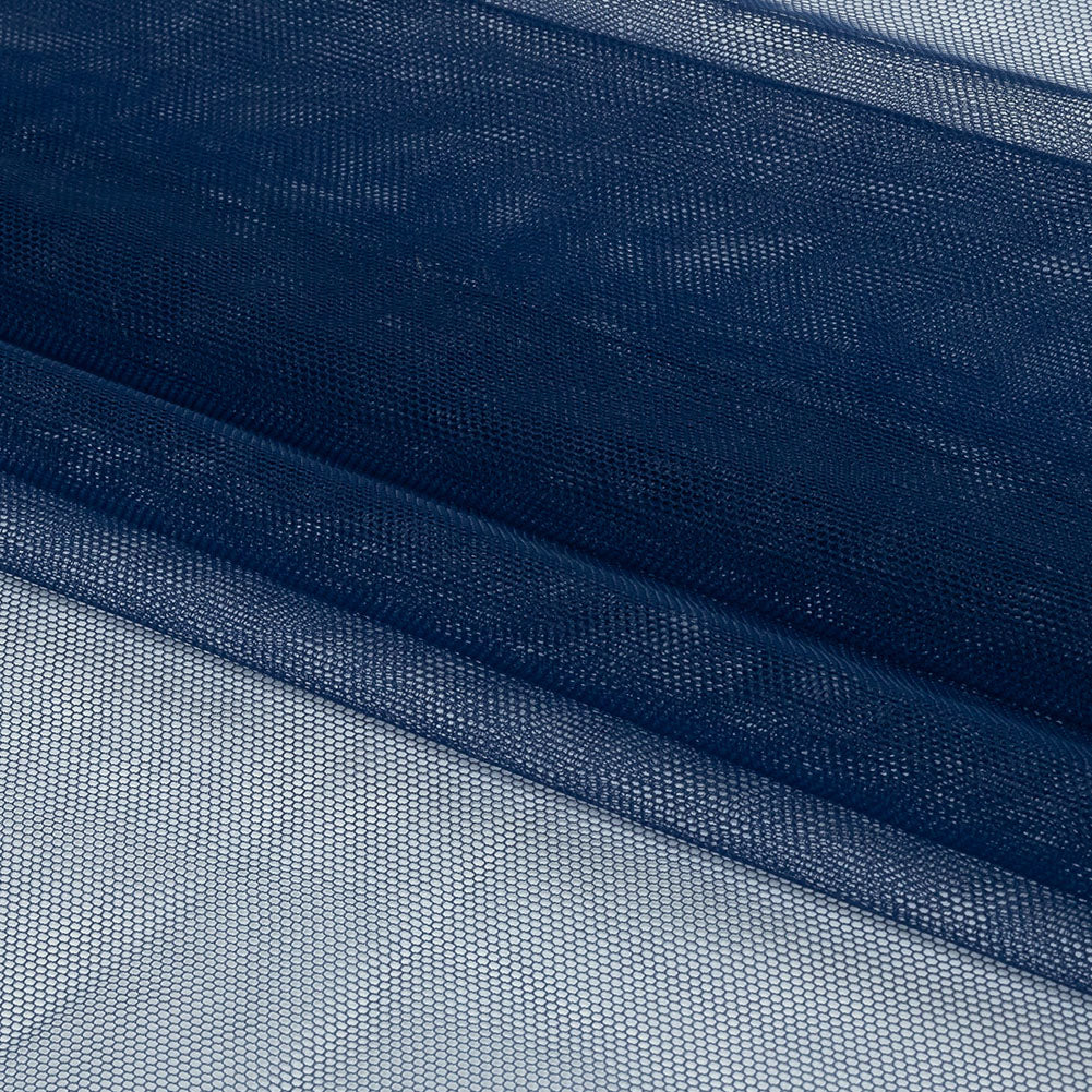 Dark Blue Leonardo Soft Nylon Tulle - Full