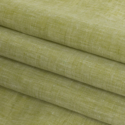 Minerva Heathered Weeping Willow Lightweight Linen Chambray - Detail