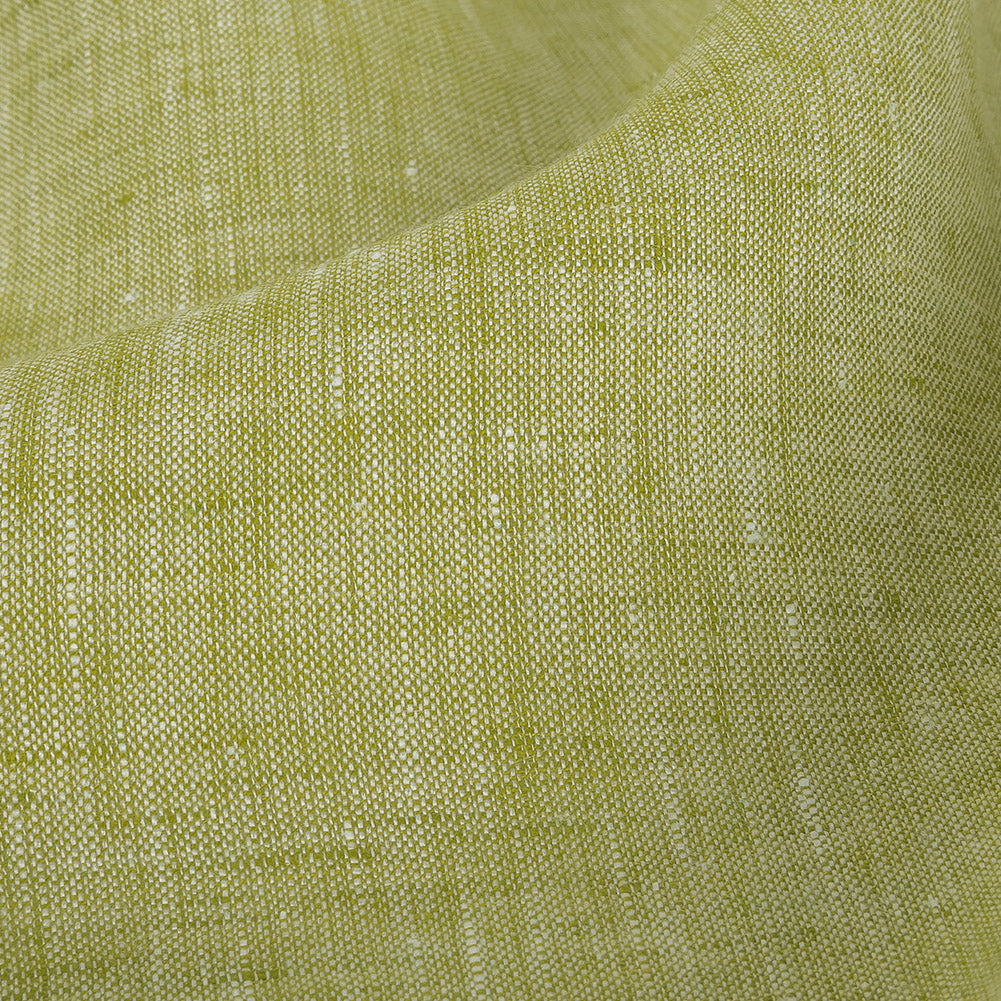 Minerva Heathered Weeping Willow Lightweight Linen Chambray - Full