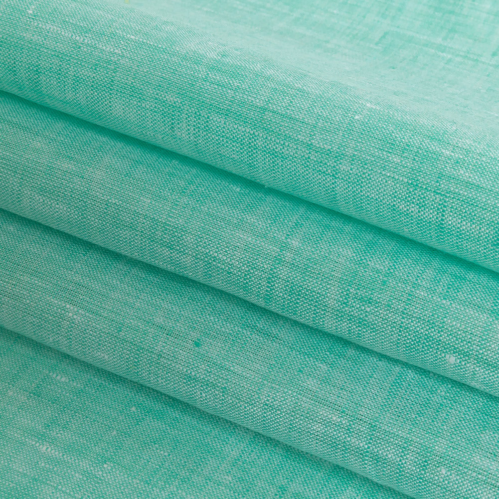 Minerva Heathered Cascade Lightweight Linen Chambray - Detail