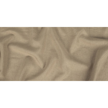 Minerva White Alyssum Lightweight Linen Chambray - Folded