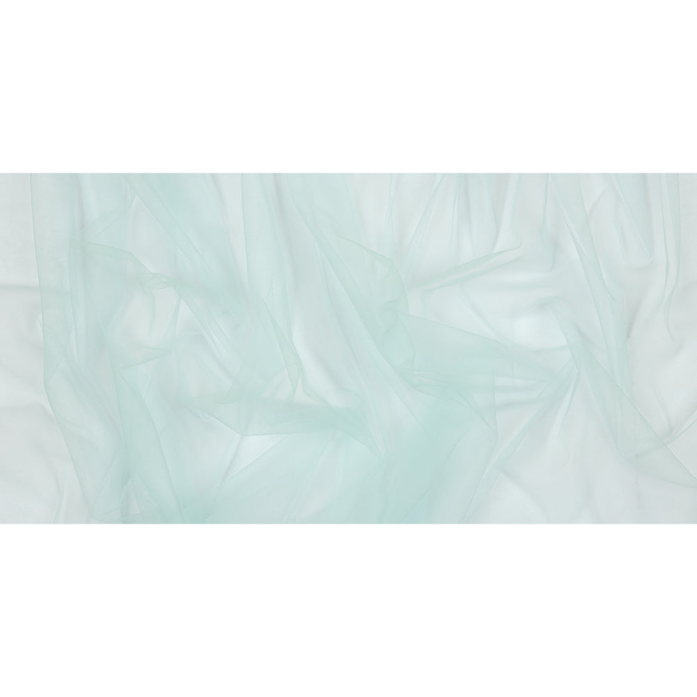 Pale Blue Leonardo Soft Nylon Tulle - Drape