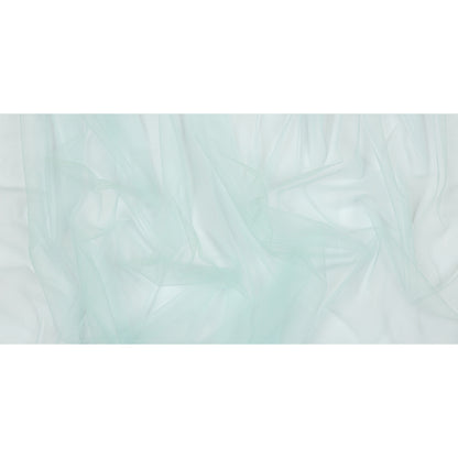Pale Blue Leonardo Soft Nylon Tulle - Drape