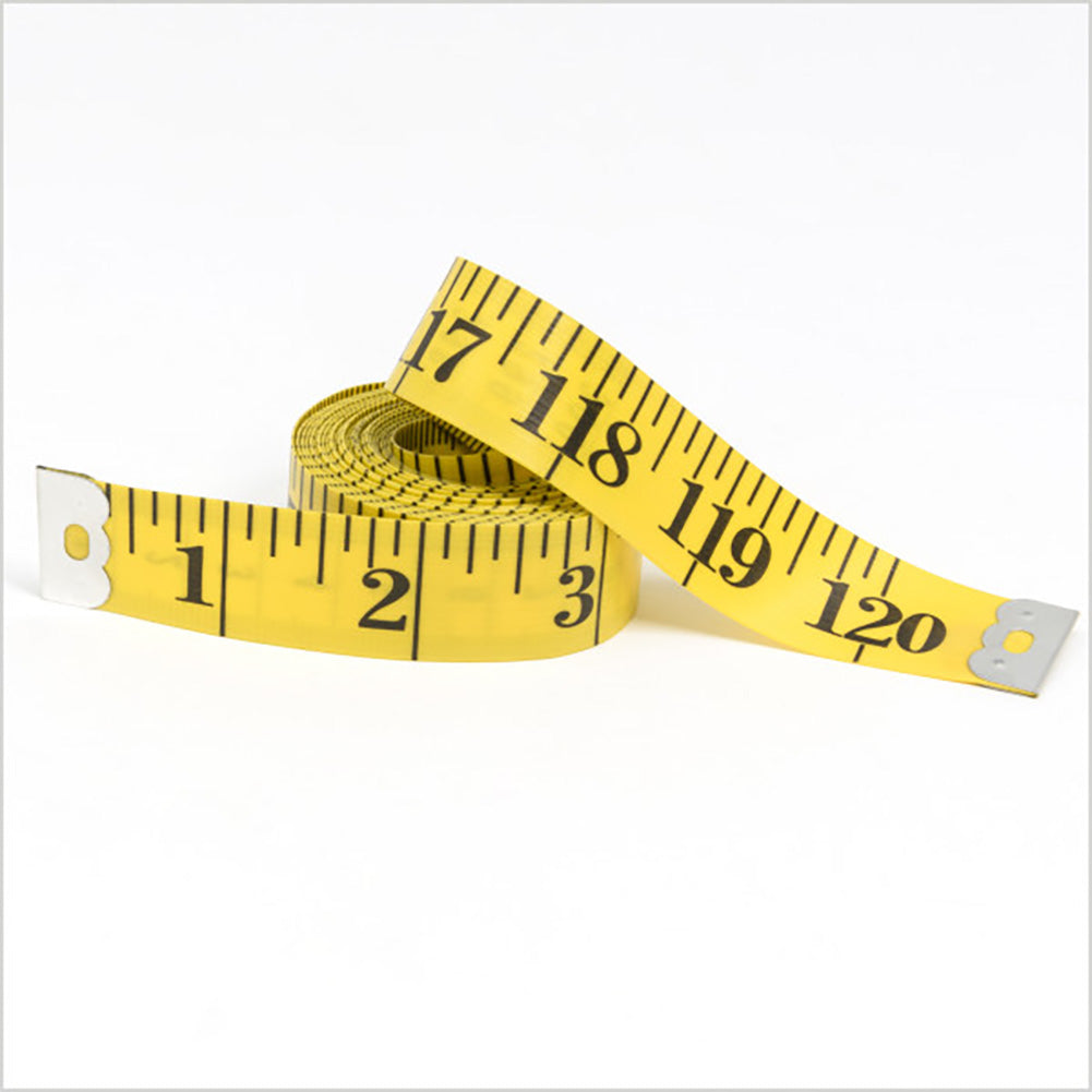 Dritz Quilter's Tape Measure - Yellow - 120"