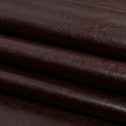 Wine Textured Faux Leather - Folded