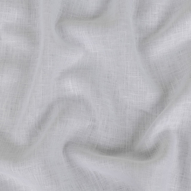 Medium Weight Linen Woven - White - Grasmere Collection