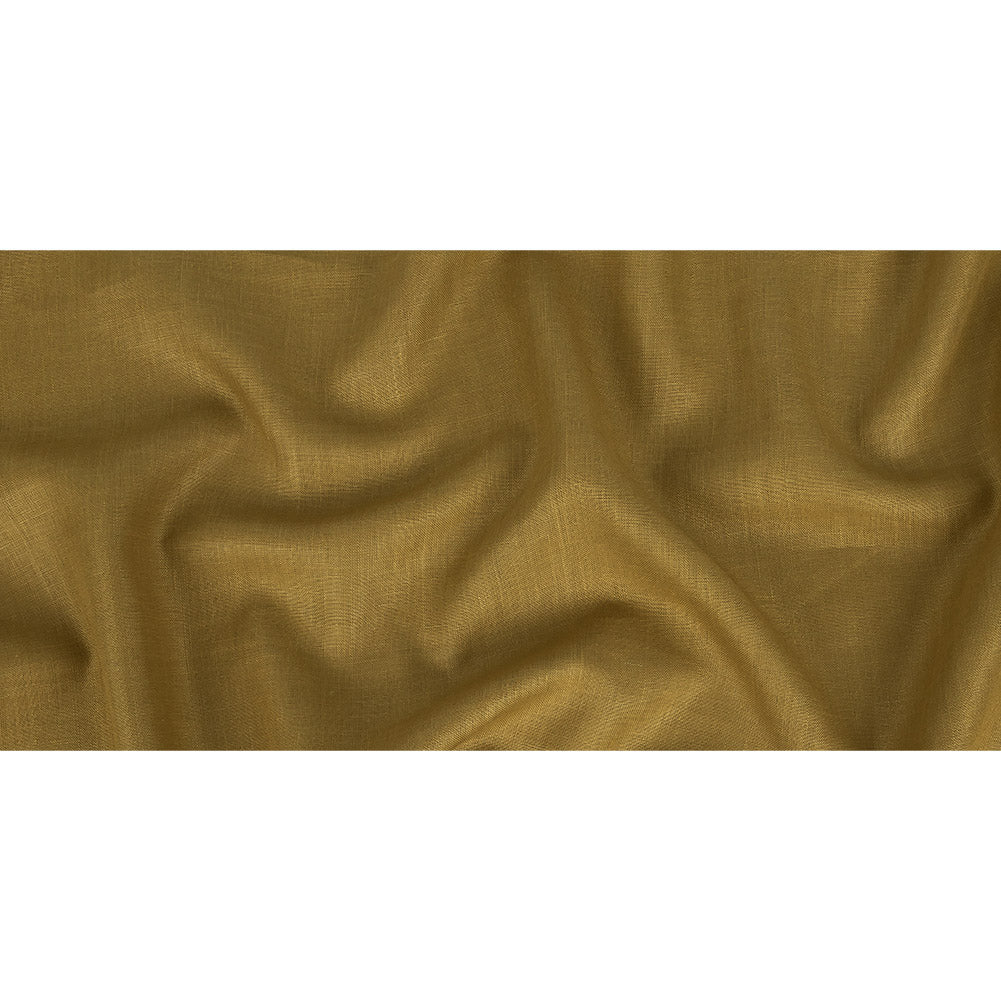 Medium Weight Linen Woven - Olive - Grasmere Collection Folded