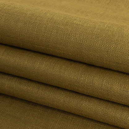 Medium Weight Linen Woven - Olive - Grasmere Collection Detail