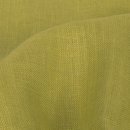 Medium Weight Linen Woven - Lime - Grasmere Collection Full