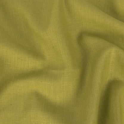 Medium Weight Linen Woven - Lime - Grasmere Collection